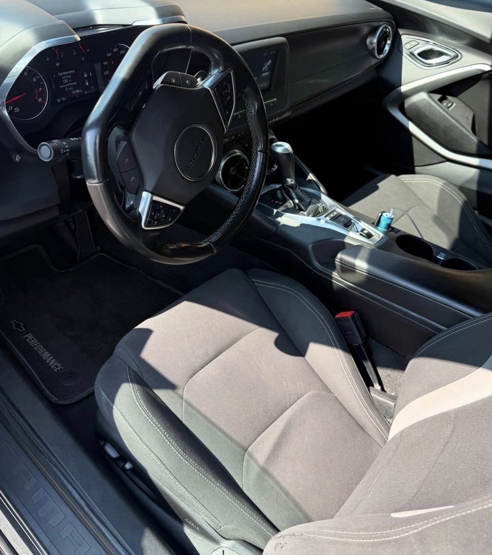 Camaro driver side after interior detail
